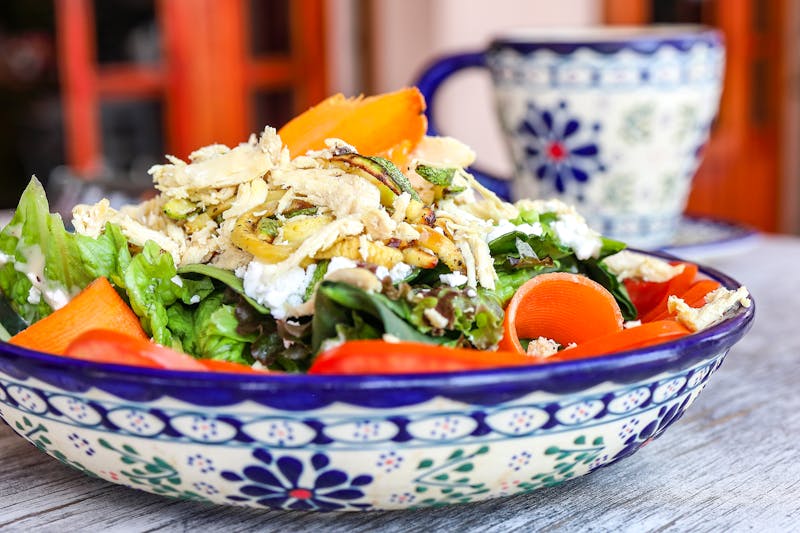 Grilled chicken burrito bowl