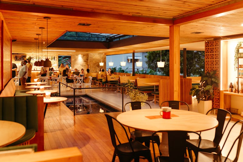 Cafe Rio catering spread at an event